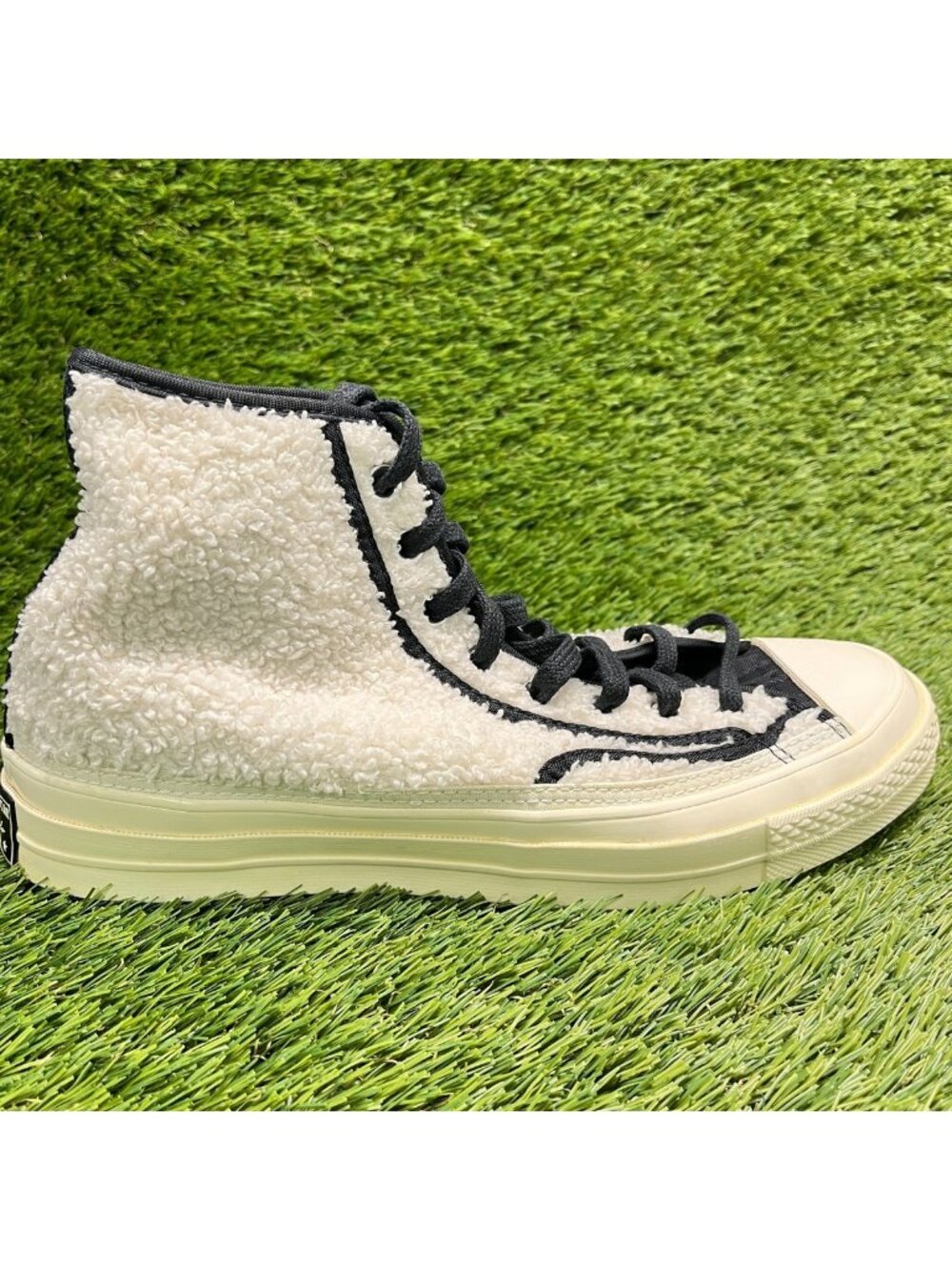 Converse Chuck 70 High Sherpa Egret Mens Size 8 Mens 10 Athletic Shoes Sneakers